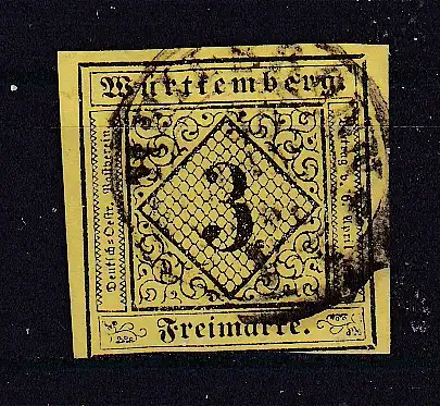 Altd. Württemberg  Nr 2 Gestempelt (Posten)