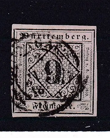 Altd. Württemberg  Nr 4 Gestempelt (Posten)
