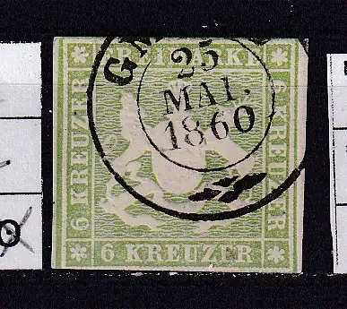 Altd. Württemberg  Nr 13 Gestempelt (Posten)