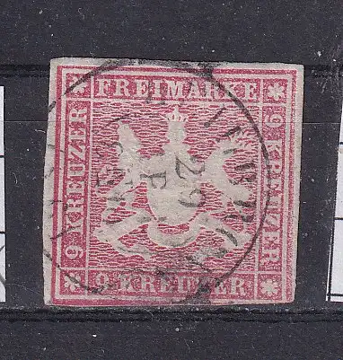 Altd. Württemberg  Nr 14 Gestempelt (Posten)