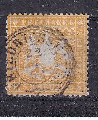 Altd. Württemberg  Nr 17 Gestempelt (Posten)