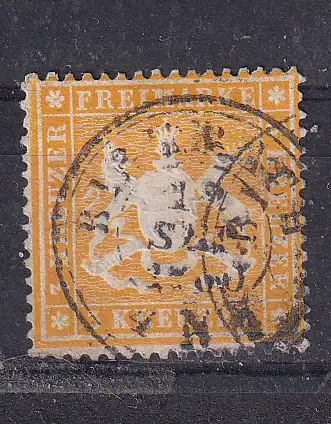 Altd. Württemberg  Nr 17 Gestempelt (Posten)