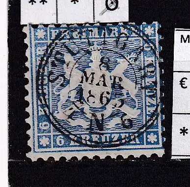 Altd. Württemberg  Nr 27 Gestempelt (Posten)