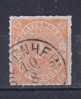 Altd. Württemberg  Nr 37 Gestempelt (Posten)
