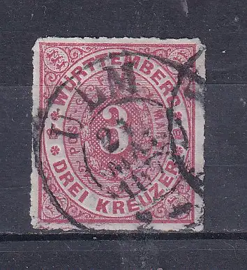 Altd. Württemberg  Nr 38 Gestempelt (Posten)