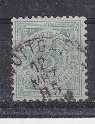 Altd. Württemberg  Nr 44 Gestempelt (Posten)
