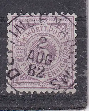 Altd. Württemberg  Nr 45 Gestempelt (Posten)
