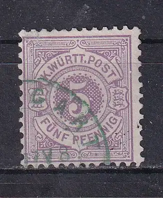 Altd. Württemberg  Nr 45 Gestempelt (Posten)