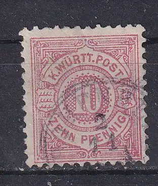 Altd. Württemberg  Nr 46 Gestempelt (Posten)