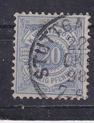 Altd. Württemberg  Nr 47 Gestempelt (Posten)