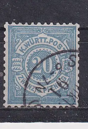 Altd. Württemberg  Nr 47 Gestempelt (Posten)