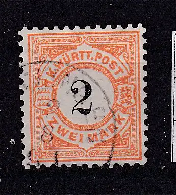 Altd. Württemberg  Nr 53 Gestempelt (Posten)