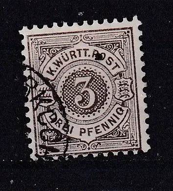 Altd. Württemberg  Nr 55 Gestempelt (Posten)