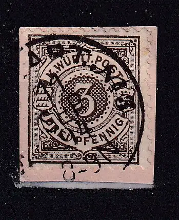 Altd. Württemberg  Nr 55 Gestempelt (Posten)