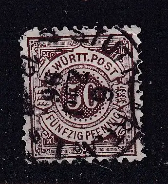 Altd. Württemberg  Nr 59 Gestempelt (Posten)