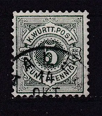 Altd. Württemberg  Nr 56 Gestempelt (Posten)
