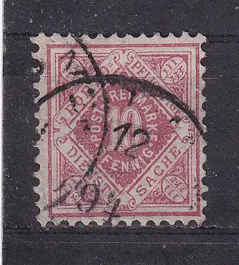 Altd. Württemberg Dienstmarken  Nr 115 Gestempelt (Posten)