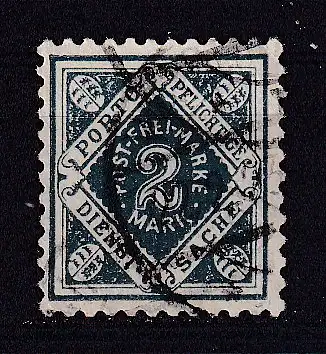 Altd. Württemberg Dienstmarken  Nr 112 Gestempelt (Posten)