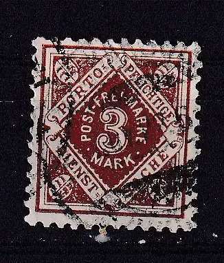 Altd. Württemberg Dienstmarken  Nr 113 Gestempelt (Posten)