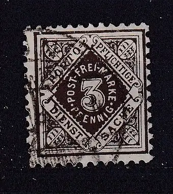 Altd. Württemberg Dienstmarken  Nr ´113 Gestempelt (Posten)