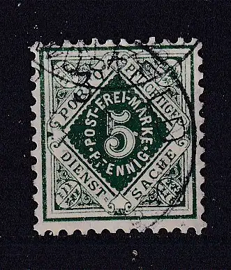 Altd. Württemberg Dienstmarken  Nr 114 Gestempelt (Posten)