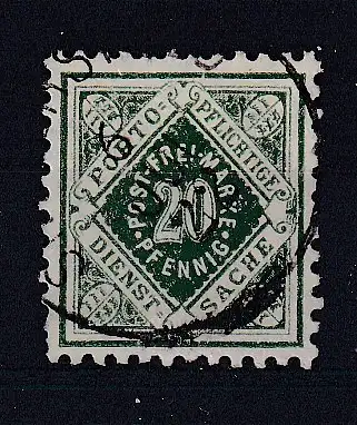 Altd. Württemberg Dienstmarken  Nr 152 Gestempelt (Posten)