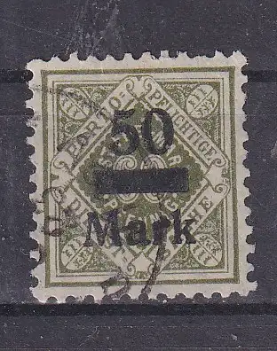 Altd. Württemberg Dienstmarken  Nr 165 Gestempelt (Posten)