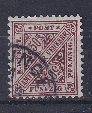 Altd. Württemberg Dienstmarken  Nr 213 Gestempelt (Posten)