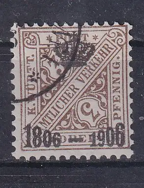 Altd. Württemberg Dienstmarken  Nr 218 Gestempelt (Posten)