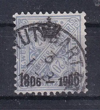 Altd. Württemberg Dienstmarken  Nr 221 Gestempelt (Posten)