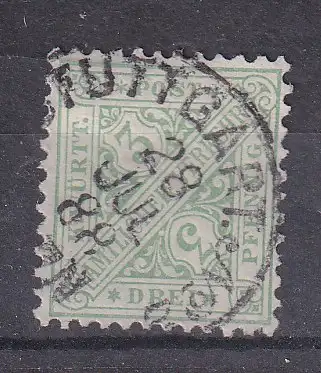 Altd. Württemberg Dienstmarken  Nr 229 Gestempelt (Posten)