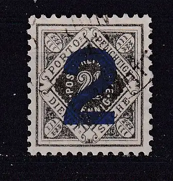 Altd. Württemberg Dienstmarken  Nr 257 Gestempelt (Posten)