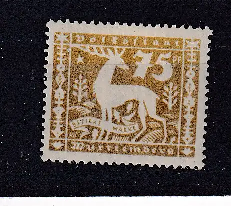 Altd. Württemberg Dienstmarken  Nr 149 Falz / Gummimängel / *