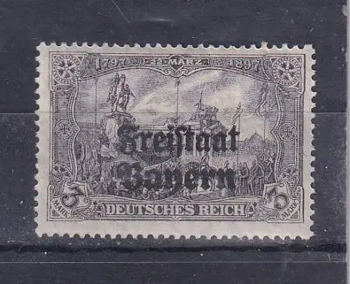 Altdeutschland Bayern  Nr 150 Falz / Gummimängel / *