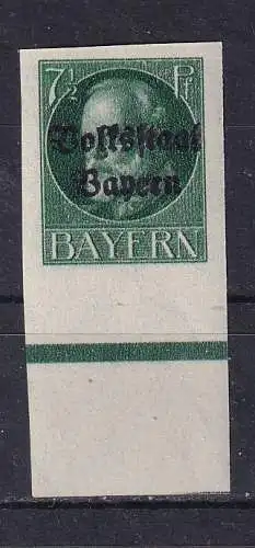 Altdeutschland Bayern  Nr B 118 Falz / Gummimängel / *
