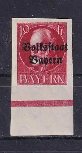Altdeutschland Bayern  Nr B 119 Falz / Gummimängel / *