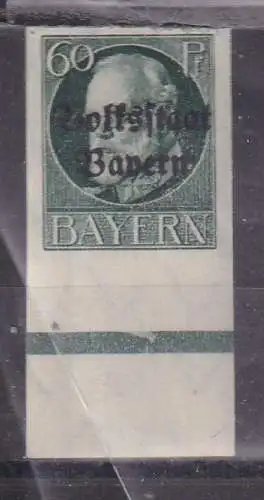 Altdeutschland Bayern  Nr B 126 Falz / Gummimängel / *