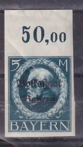 Altdeutschland Bayern  Nr B 131 Falz / Gummimängel / *