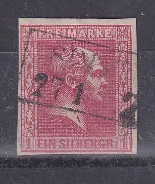 Altdeutschl. Preussen  Nr 10 Gestempelt (Posten)