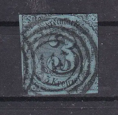 Altd. Thurn u. Taxis  Nr 12 Gestempelt (Posten)