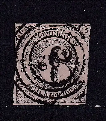 Altd. Thurn u. Taxis  Nr 9 Gestempelt (Posten)