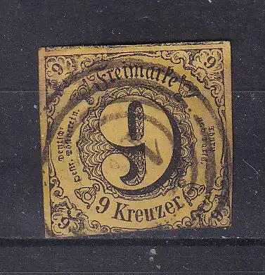 Altd. Thurn u. Taxis  Nr 10 Gestempelt (Posten)