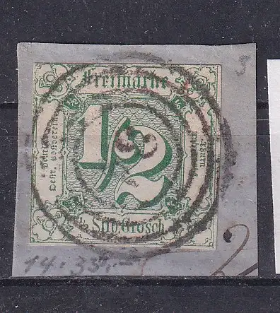 Altd. Thurn u. Taxis  Nr 14 Gestempelt (Posten)