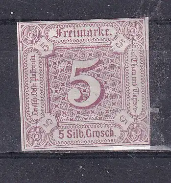 Altd. Thurn u. Taxis  Nr 18 Falz / Gummimängel / *