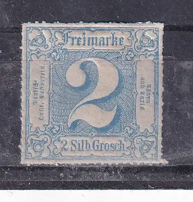 Altd. Thurn u. Taxis  Nr 39 Falz / Gummimängel / *