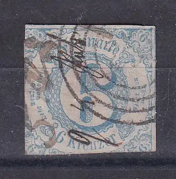 Altd. Thurn u. Taxis  Nr 33 Gestempelt (Posten)