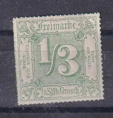 Altd. Thurn u. Taxis  Nr 46 Falz / Gummimängel / *