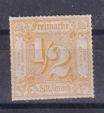 Altd. Thurn u. Taxis  Nr 47 Falz / Gummimängel / *