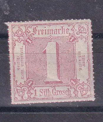 Altd. Thurn u. Taxis  Nr 48 Falz / Gummimängel / *