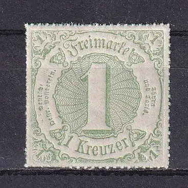 Altd. Thurn u. Taxis  Nr 51 Falz / Gummimängel / *